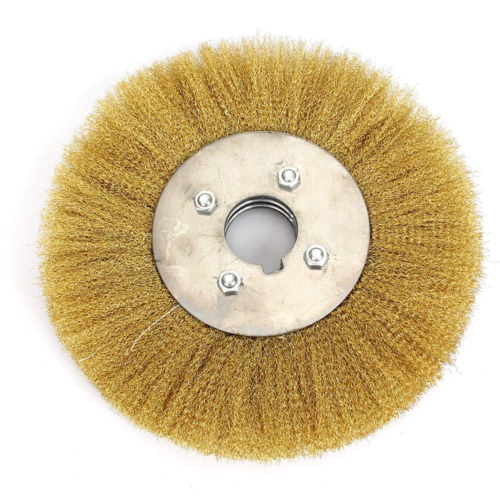 Amazon.com: 6inch Circular Pure Copper Wire Wheel Brush 5/8